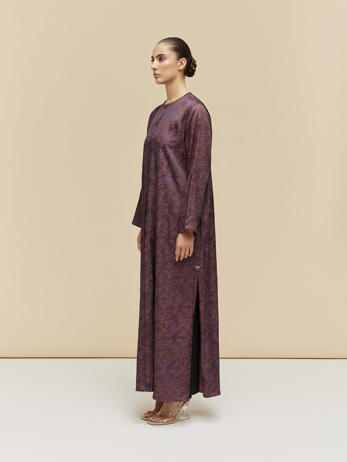 CALISTA - JACQUARD - BROWN BLUE
