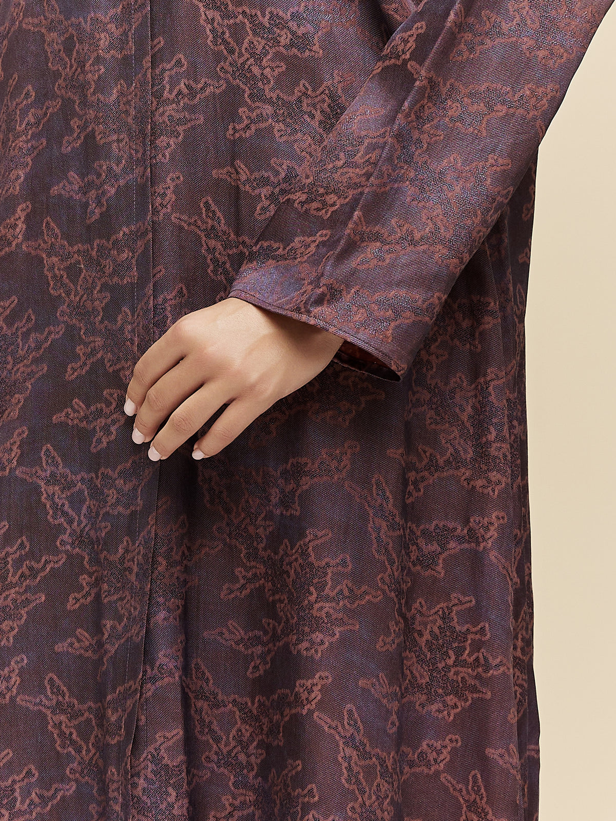 CALISTA - JACQUARD - BROWN BLUE