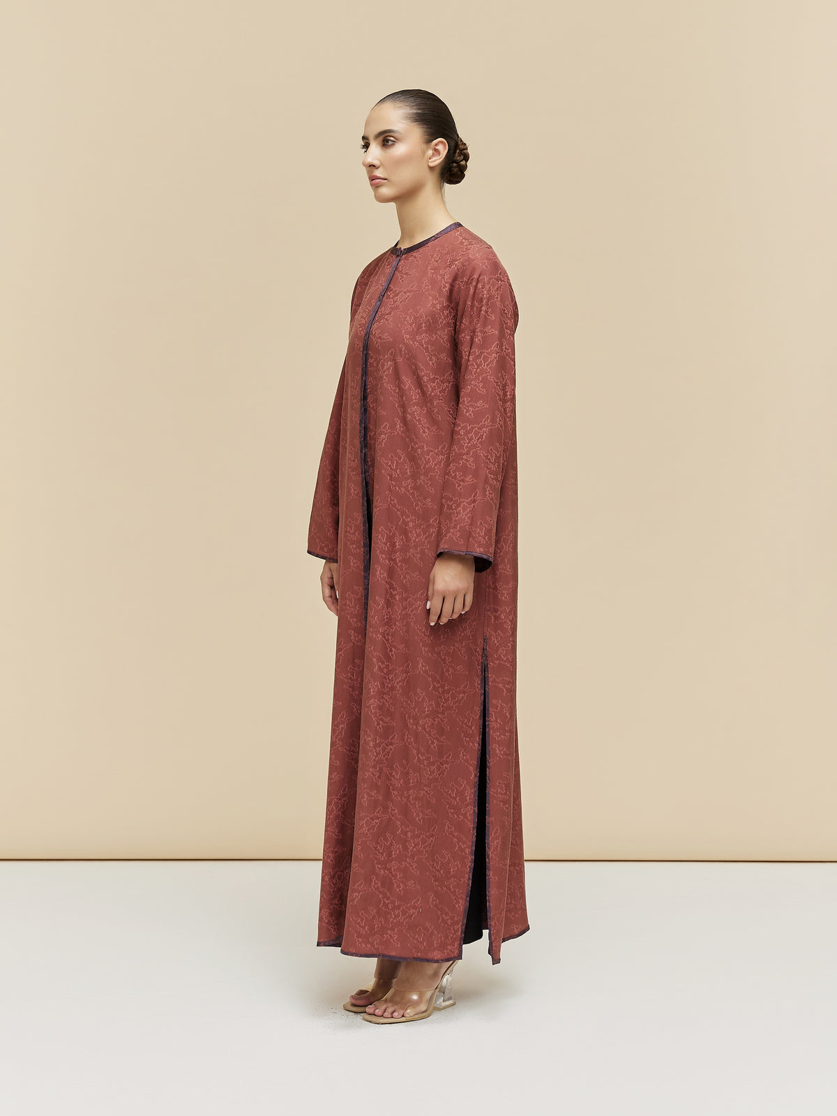 CALISTA - JACQUARD - BROWN BLUE
