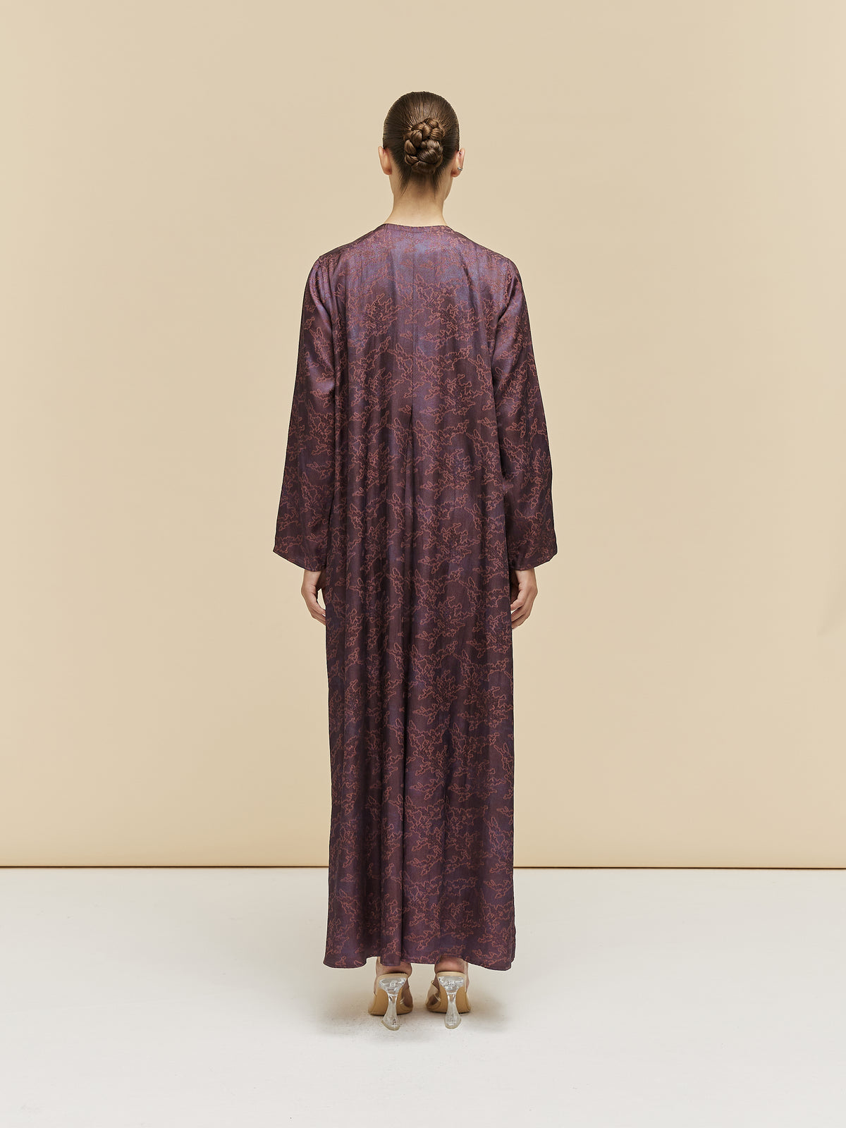 CALISTA - JACQUARD - BROWN BLUE
