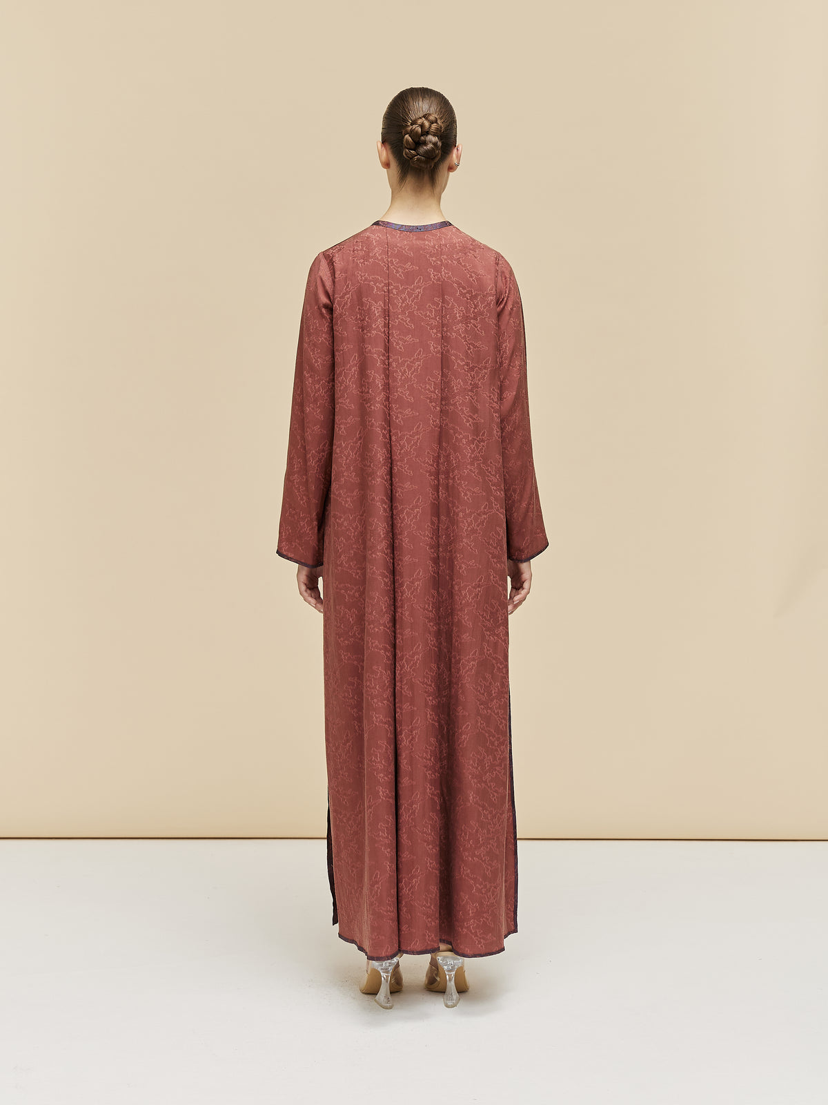 CALISTA - JACQUARD - BROWN BLUE
