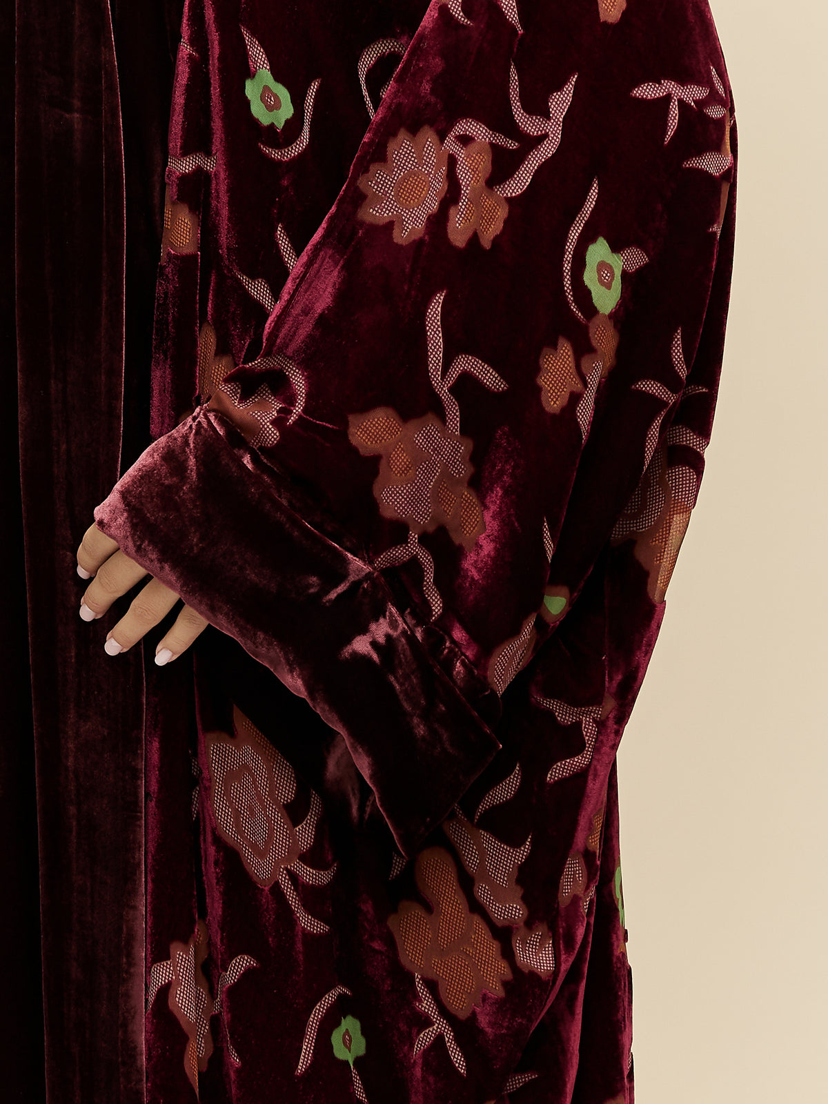 CLEO - VELVET - MAROON