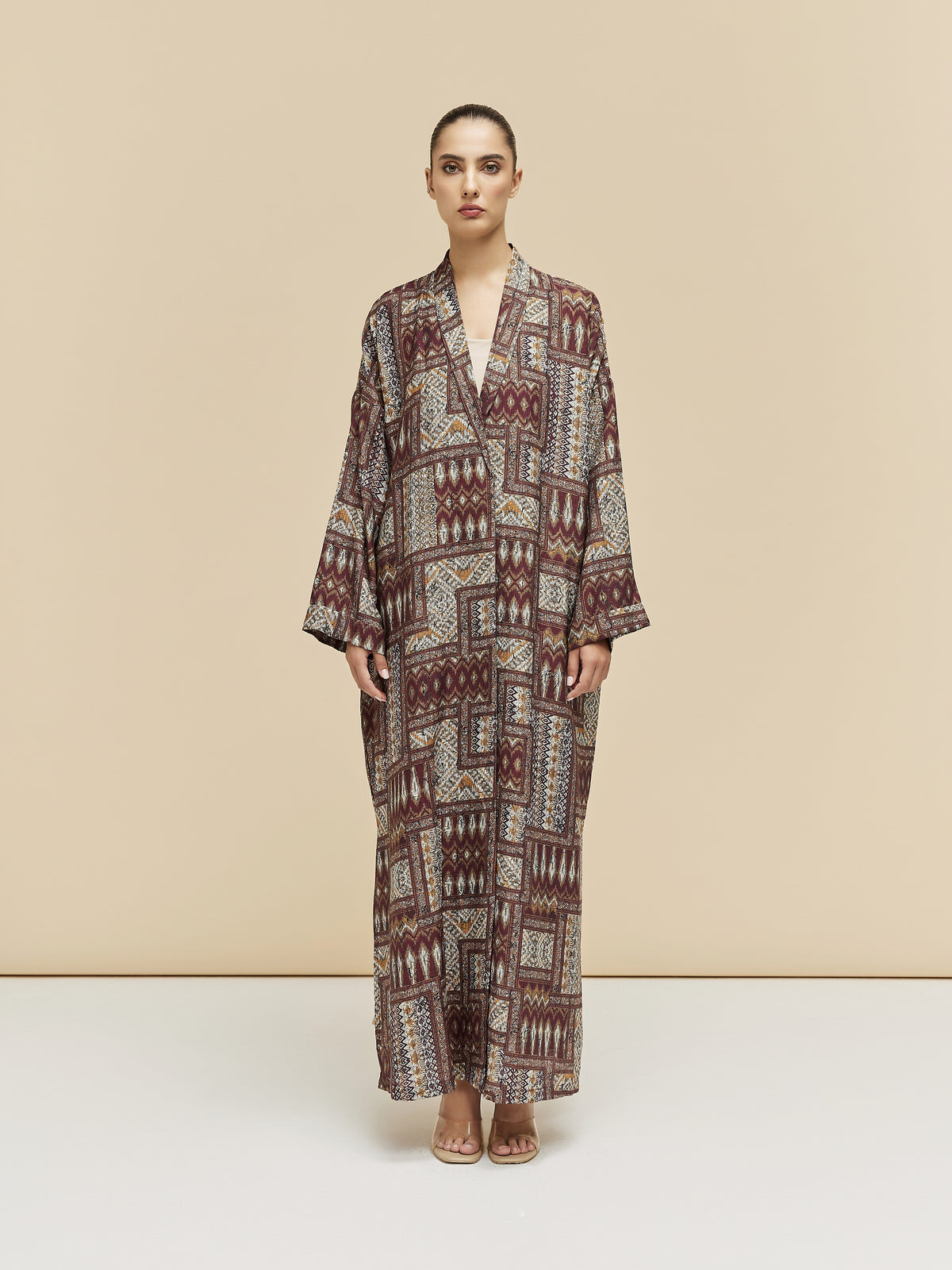 ELARIA - RAYON - MAROON