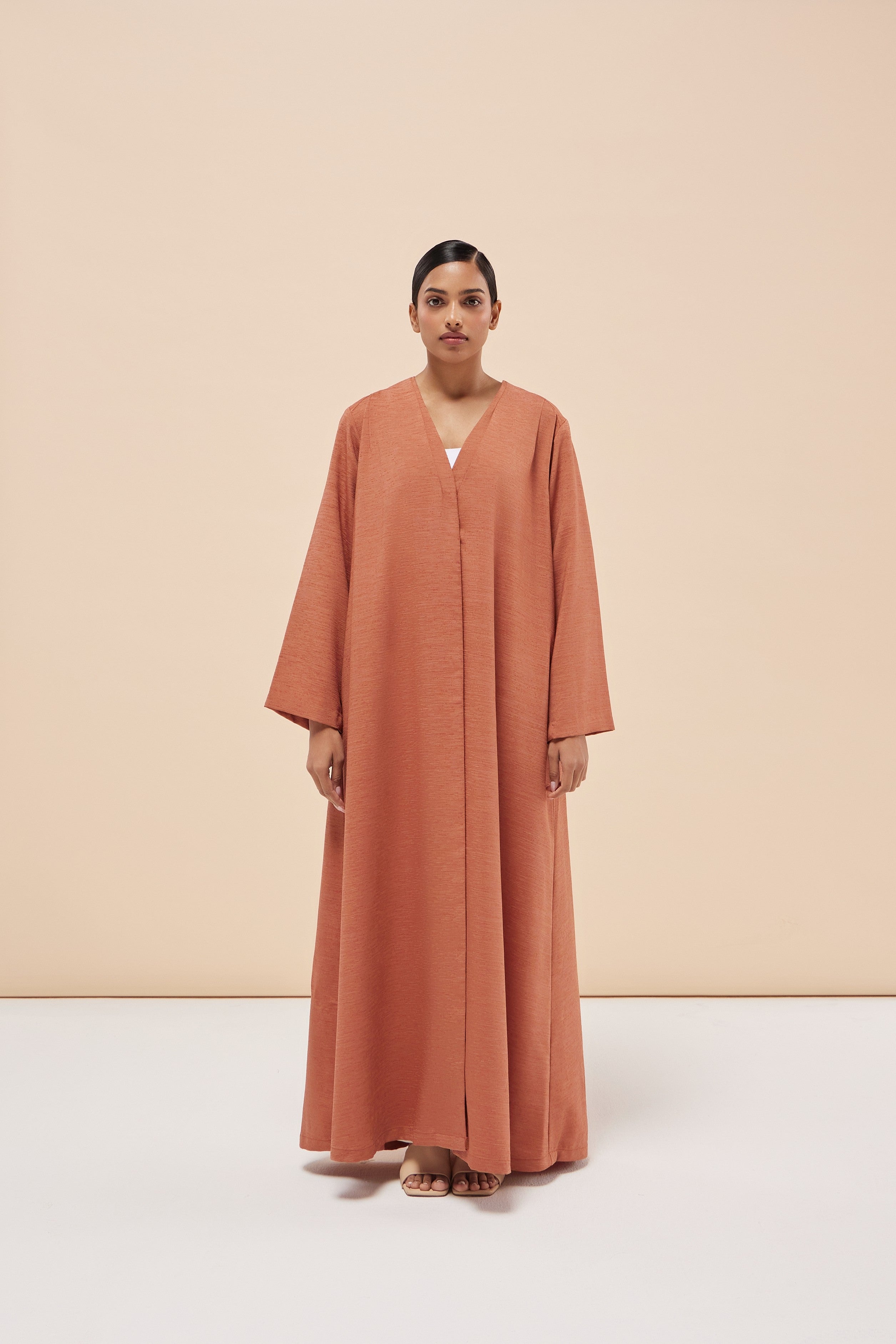 Elsie - Texture Crepe - Sienna