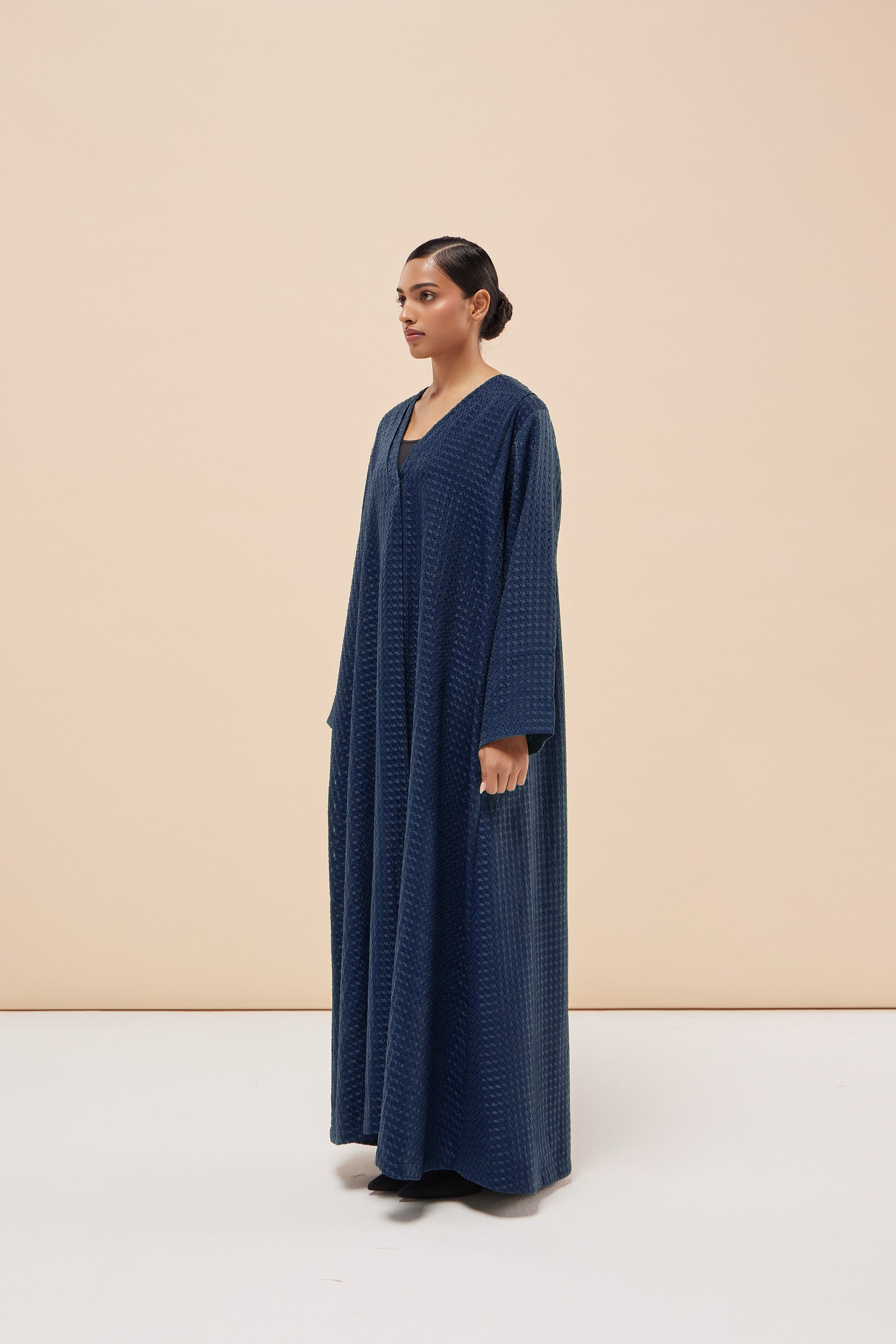 Elsie - Tweed Organza - Navy