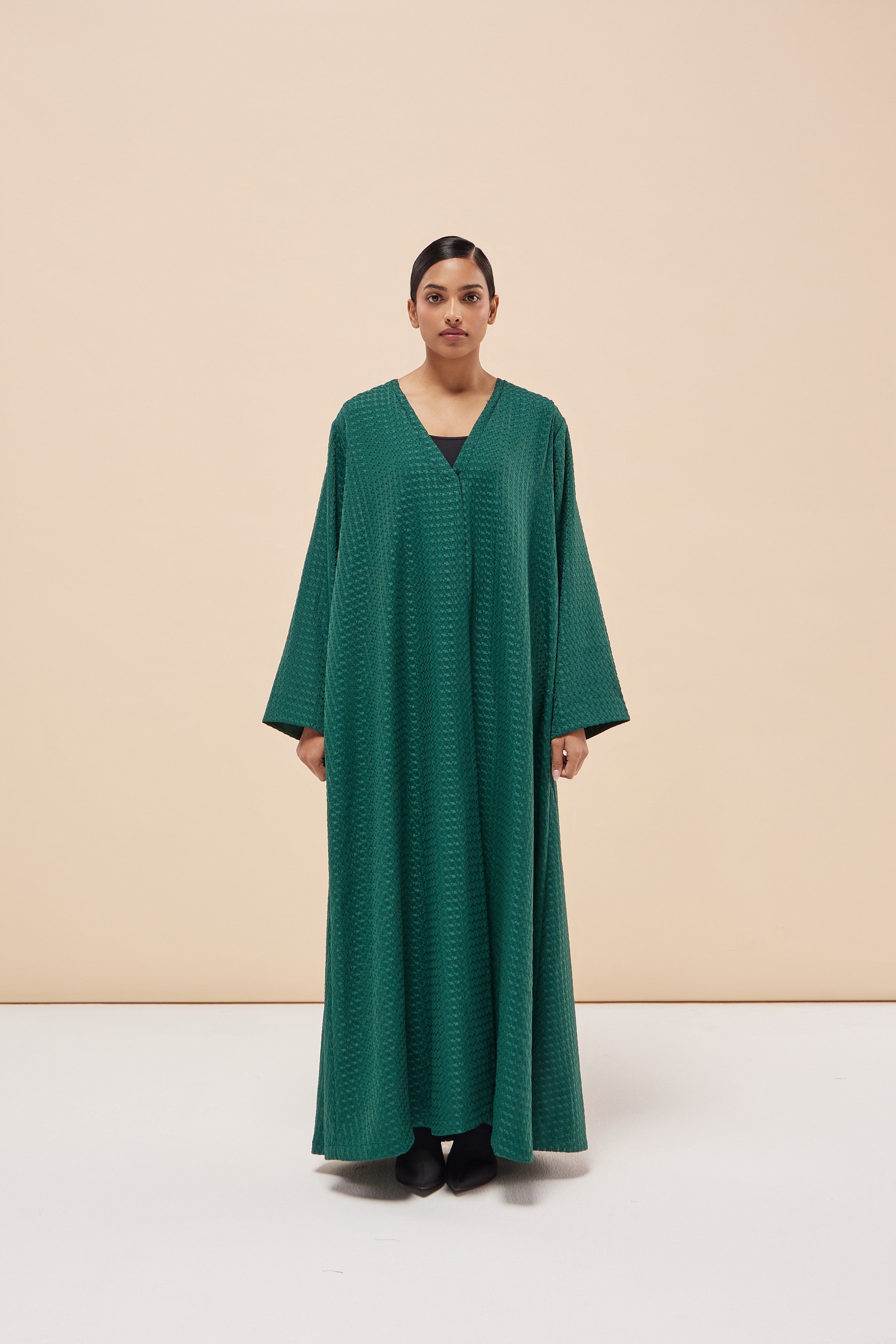 Elsie - Tweed Organza - Teal