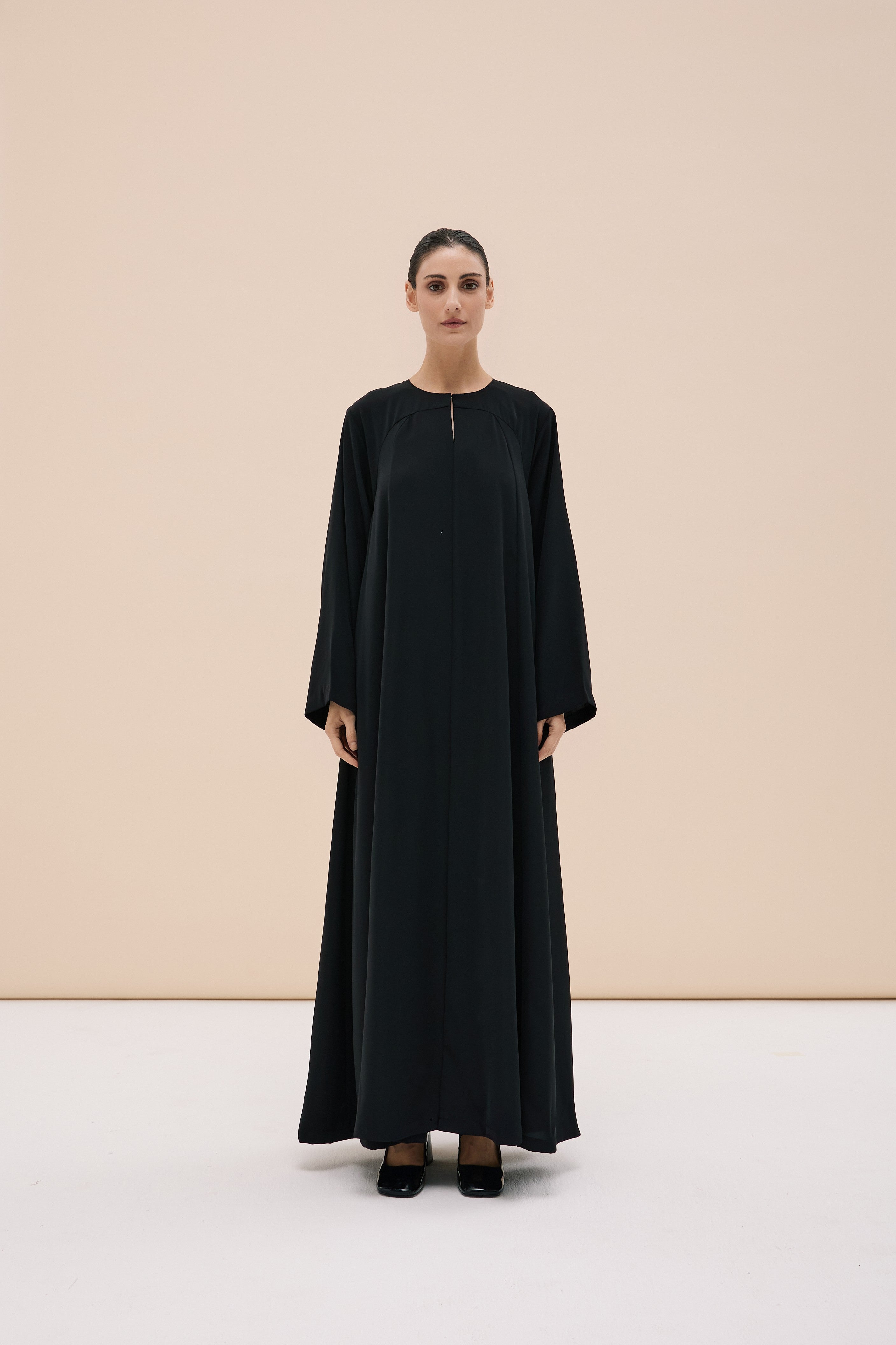 LOOK 2 - SOFT CREPE (MIDWEIGHT)- BLACK