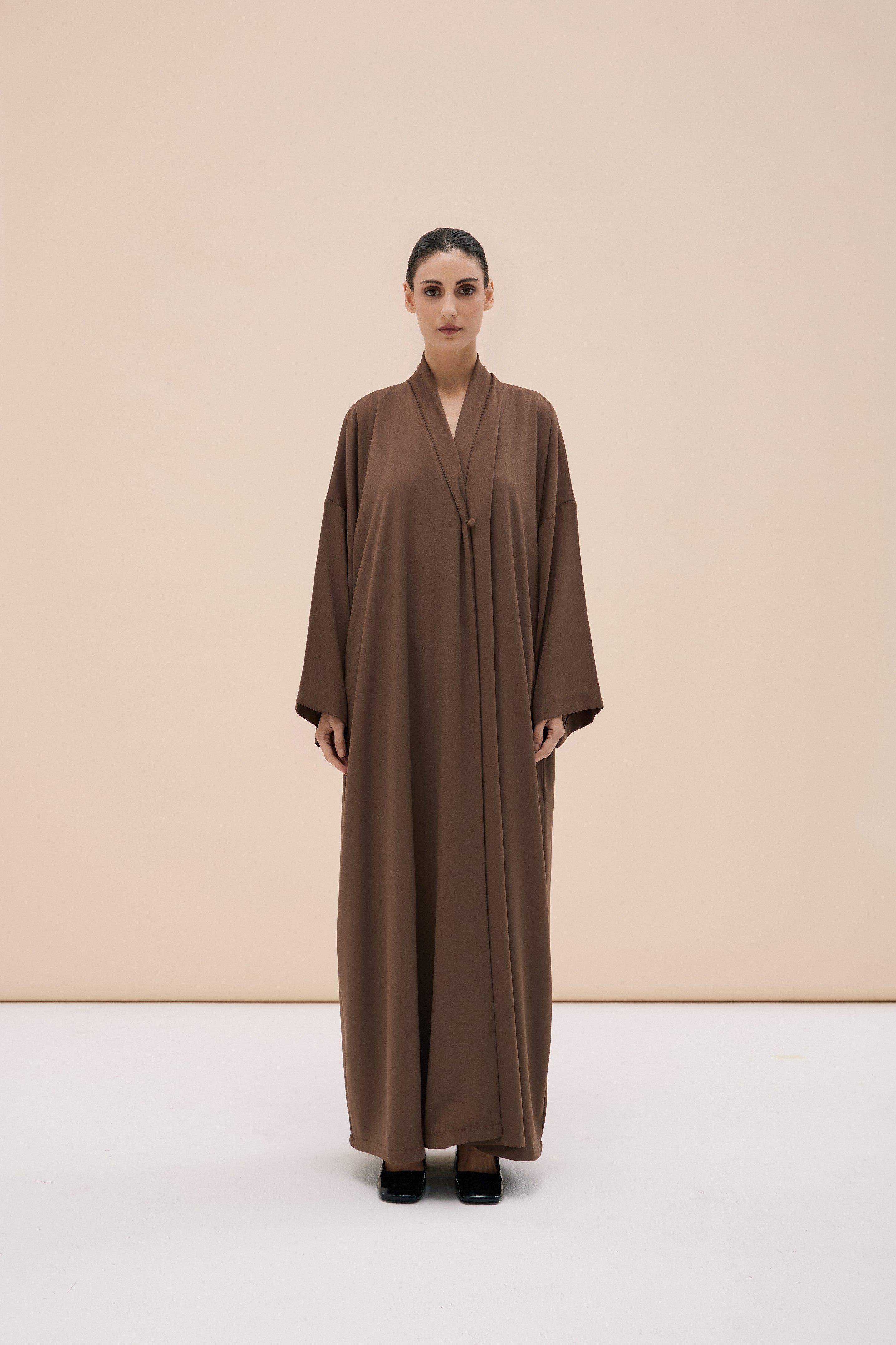 LOOK 3 - CREPE  (LIGHTWEIGHT)- CEDAR