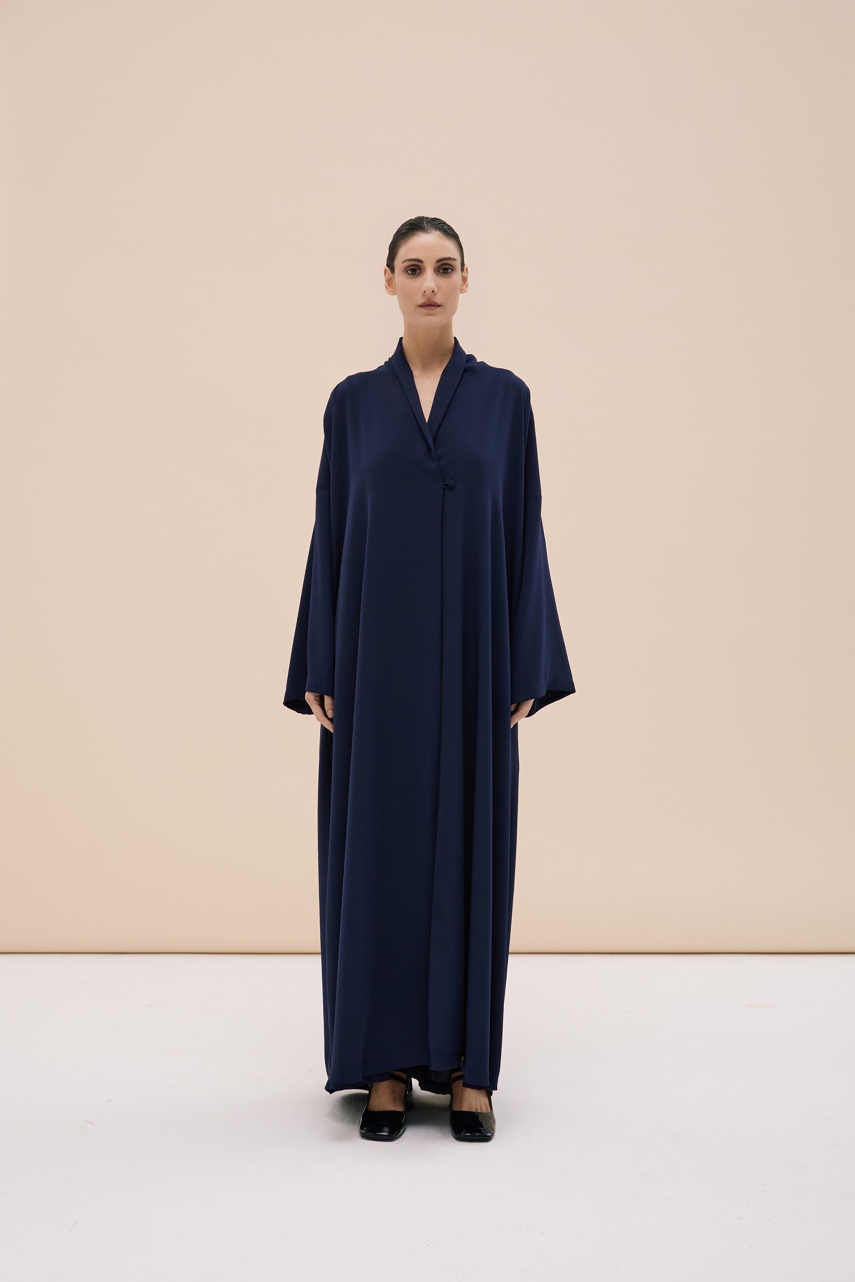 LOOK 3 - MATTE CREPE (LIGHTWEIGHT)- NAVY