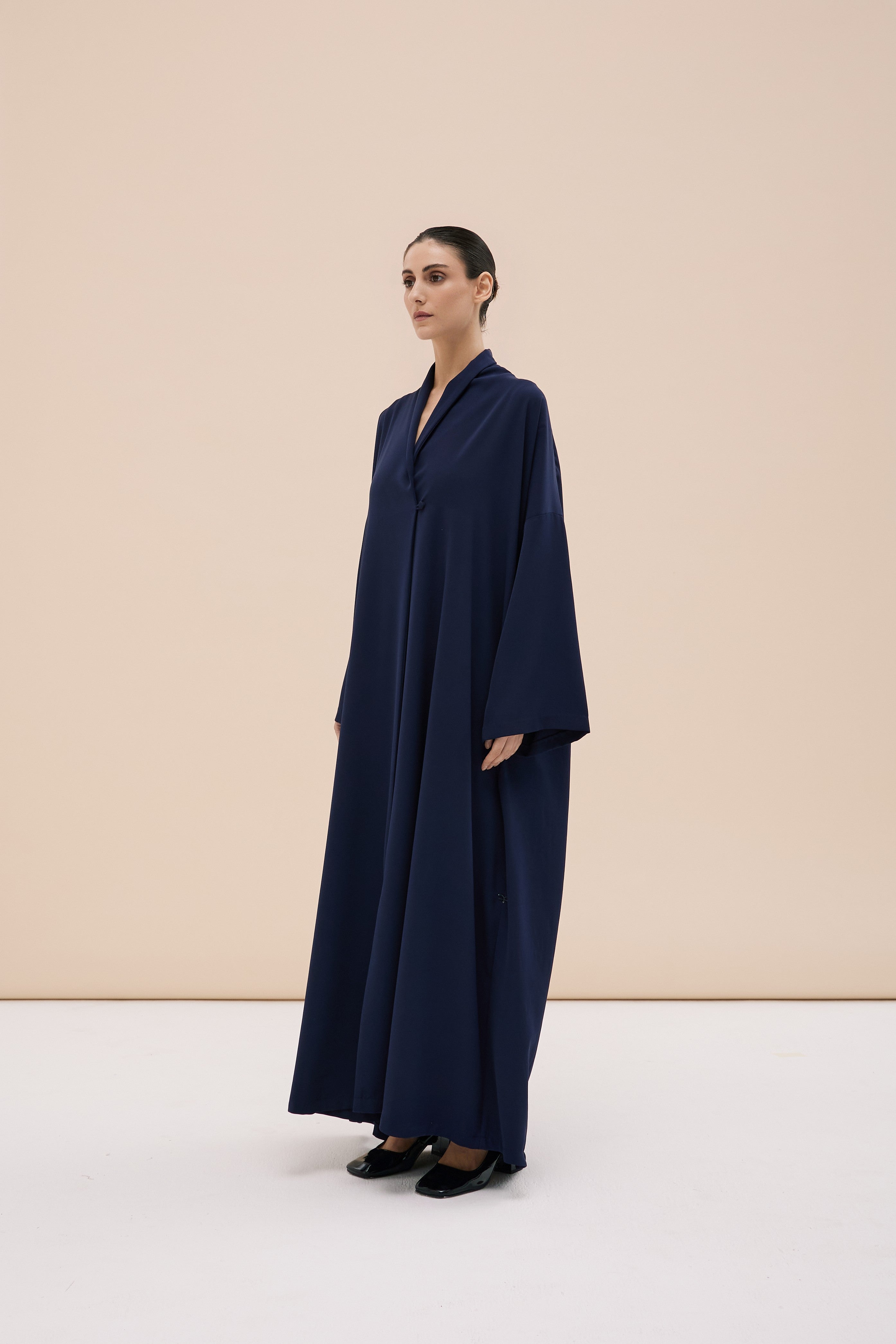 LOOK 3 - MATTE CREPE (LIGHTWEIGHT)- NAVY