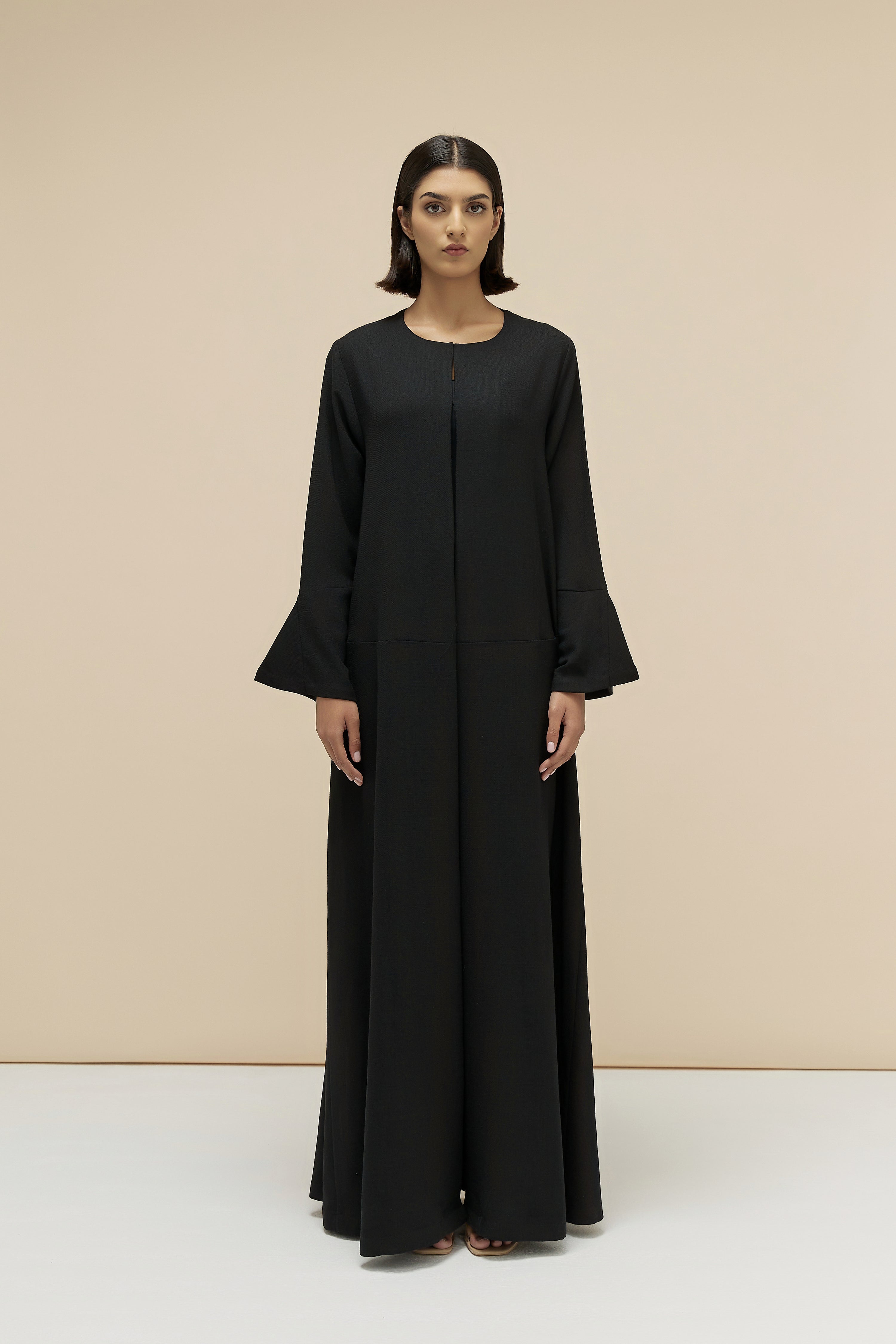 OLIVIA - SUITING JUTE - BLACK