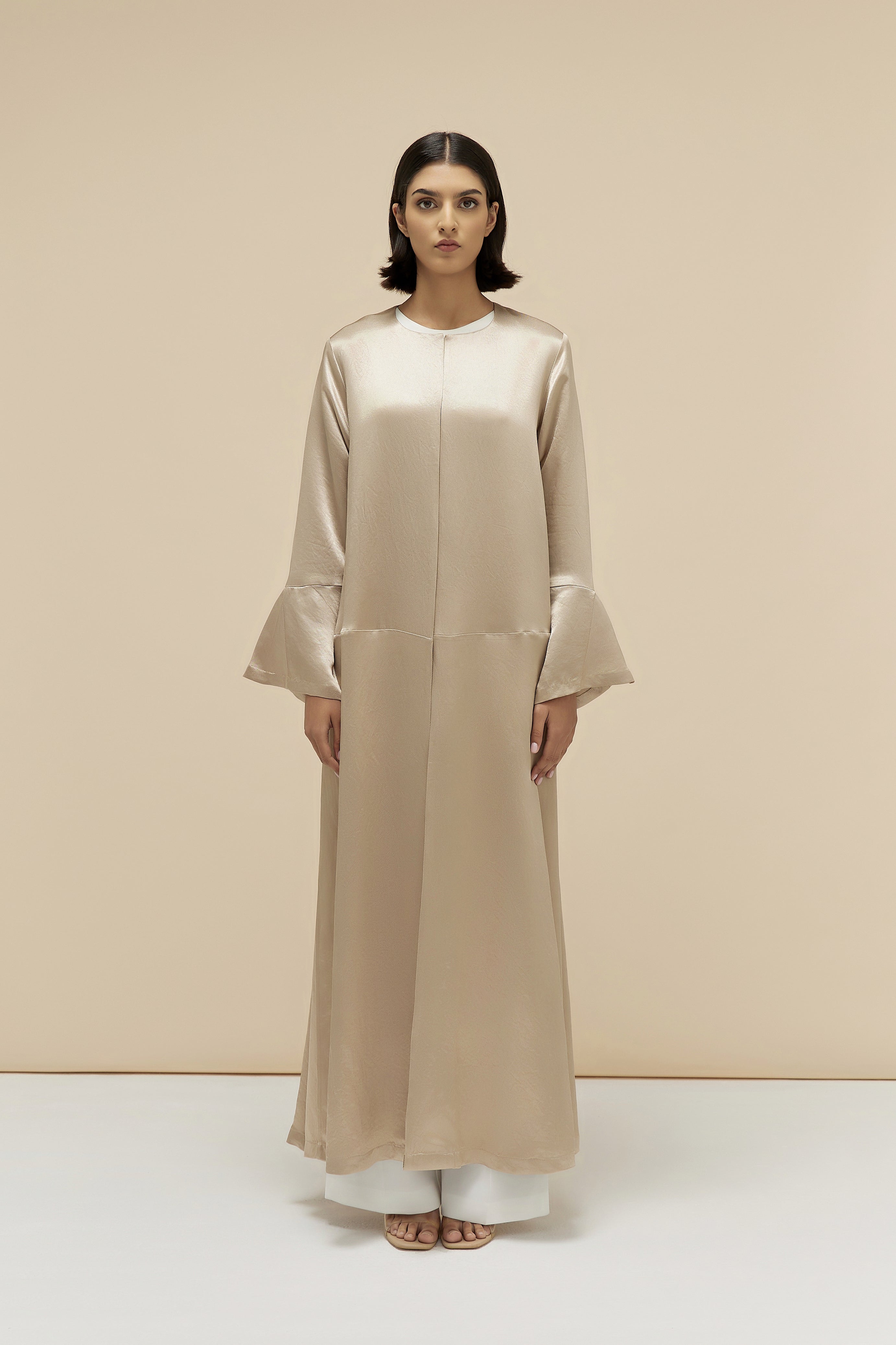 OLIVIA - TEXTURED SATIN - GOLD