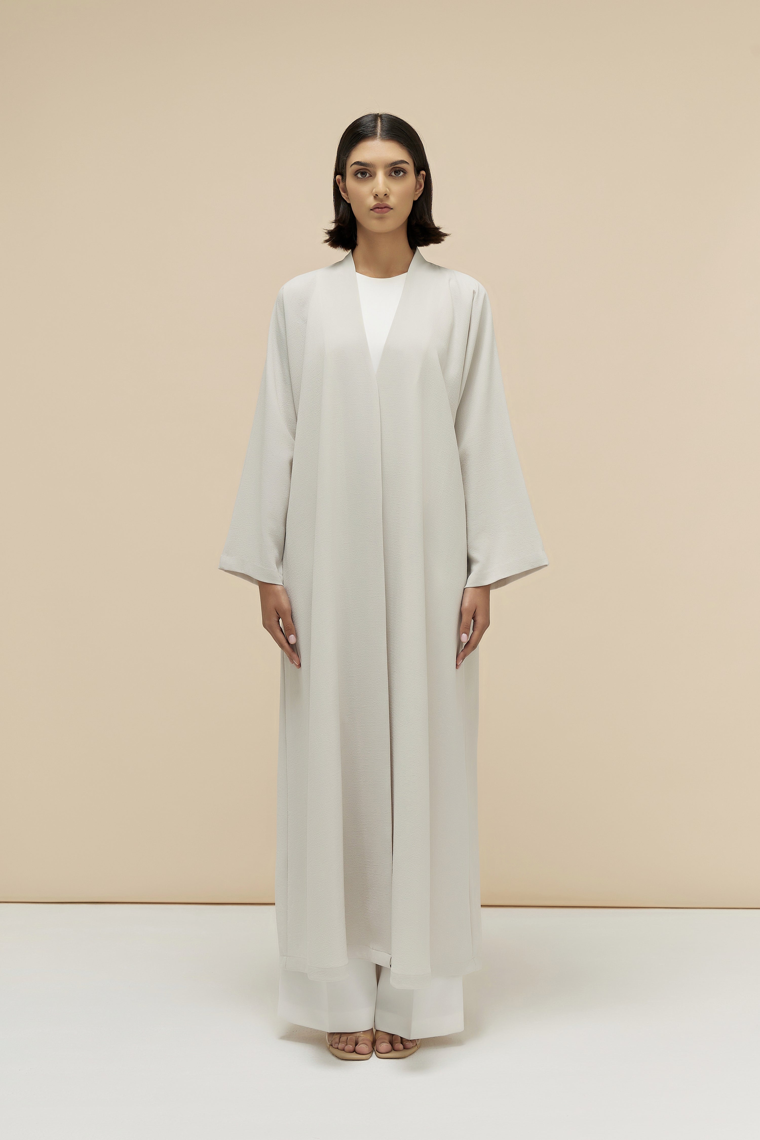 PIPER -  TEXTURED CREPE - IVORY