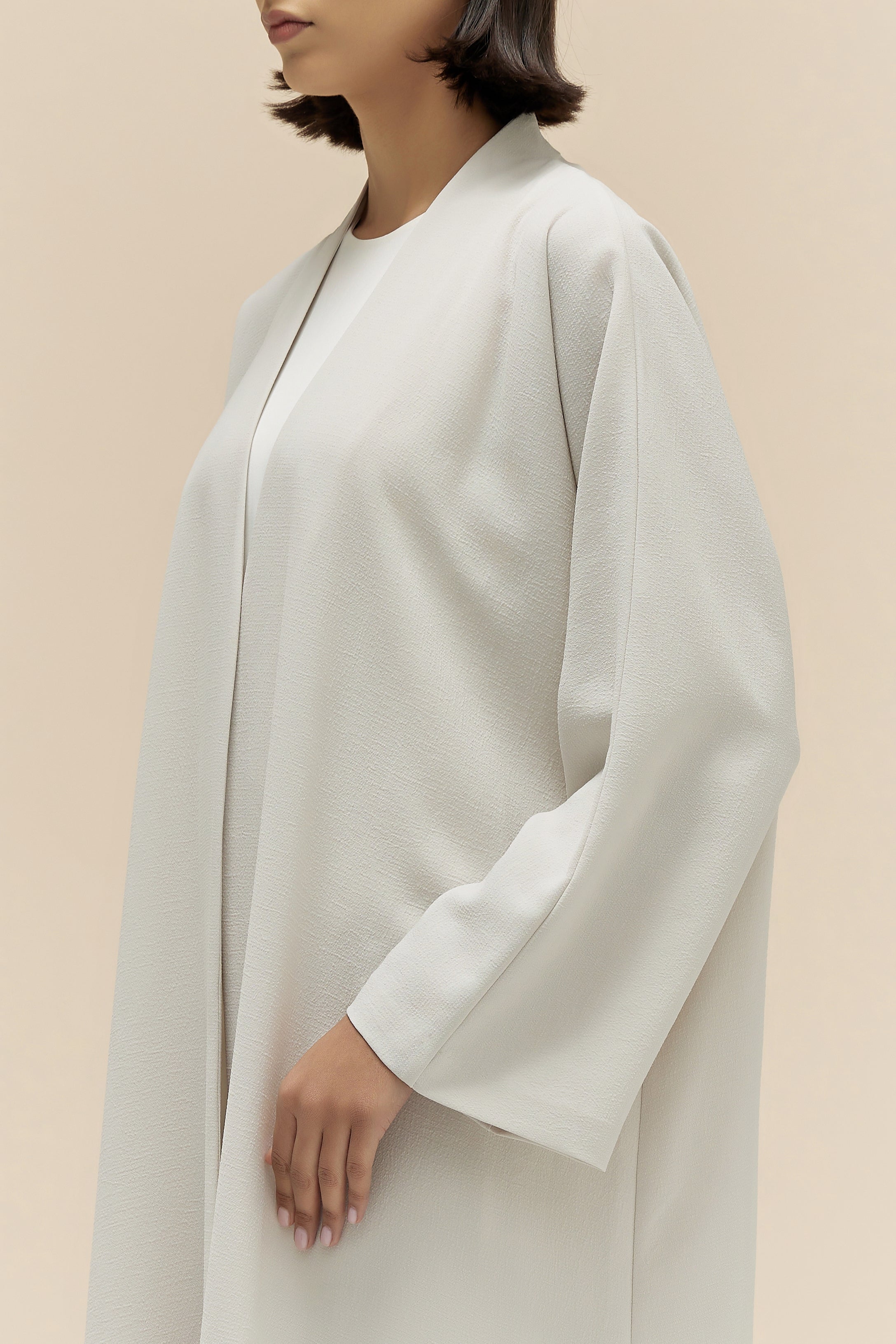 PIPER -  TEXTURED CREPE - IVORY