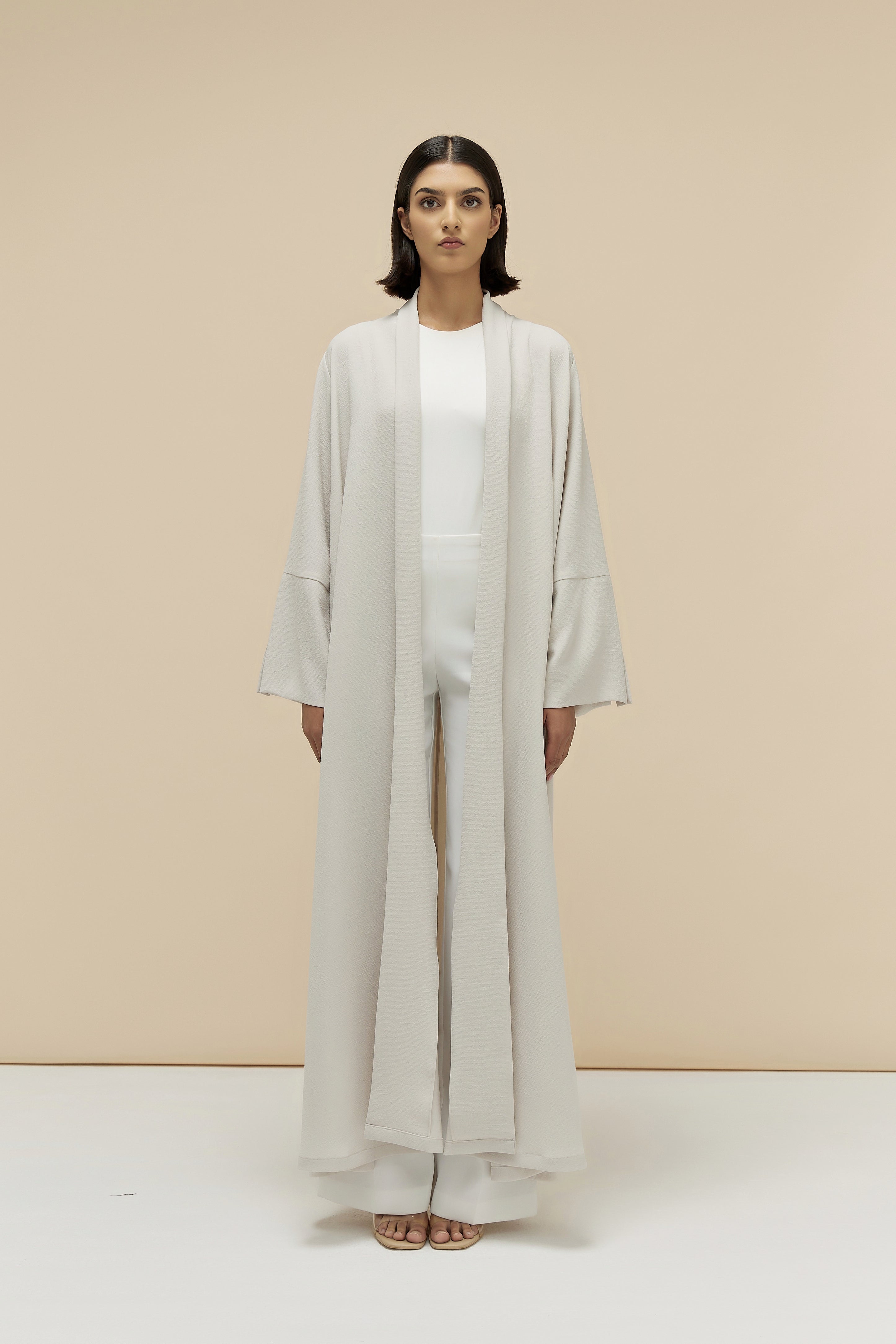 PHOEBE - TEXTURED CREPE - IVORY