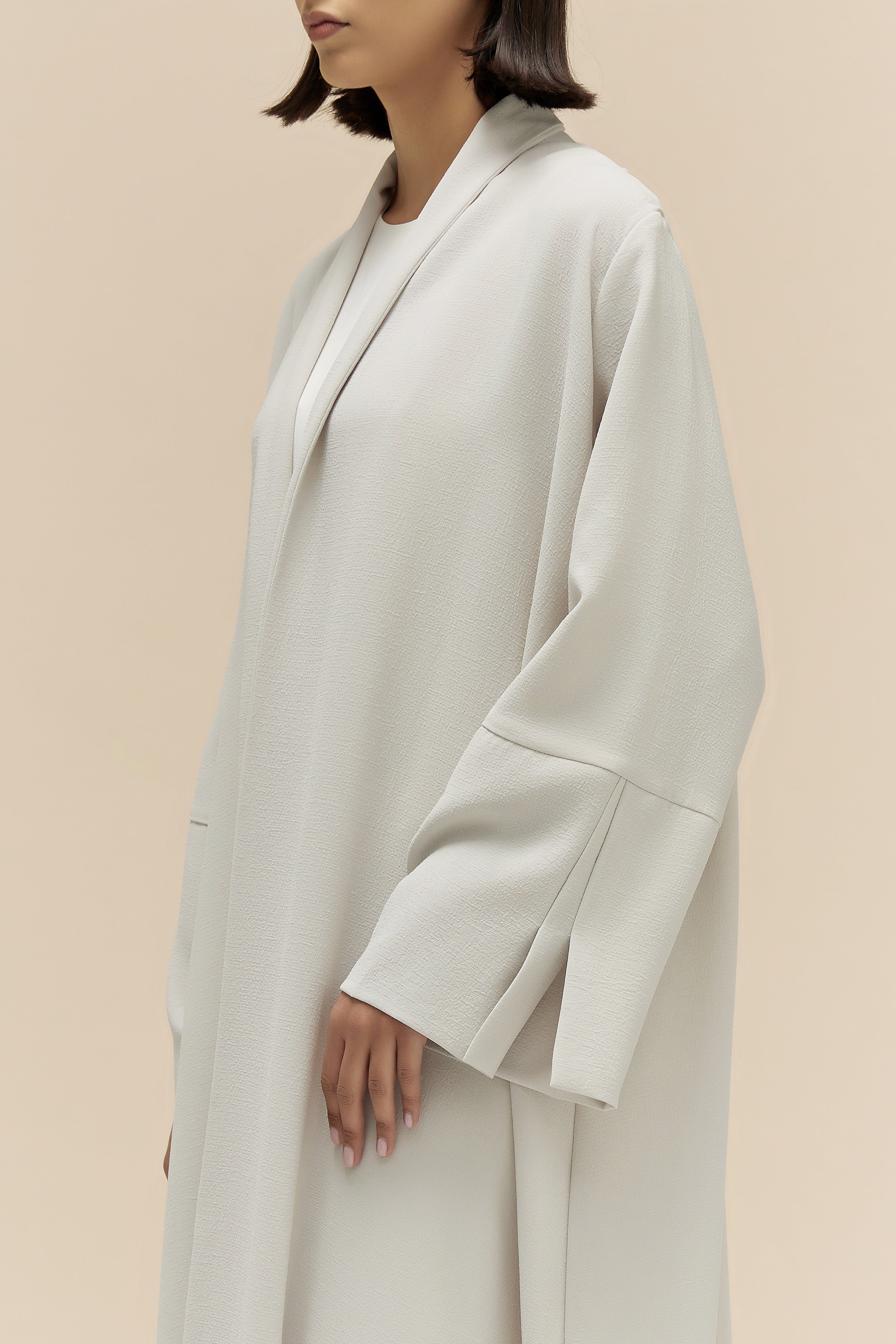 PHOEBE - TEXTURED CREPE - IVORY