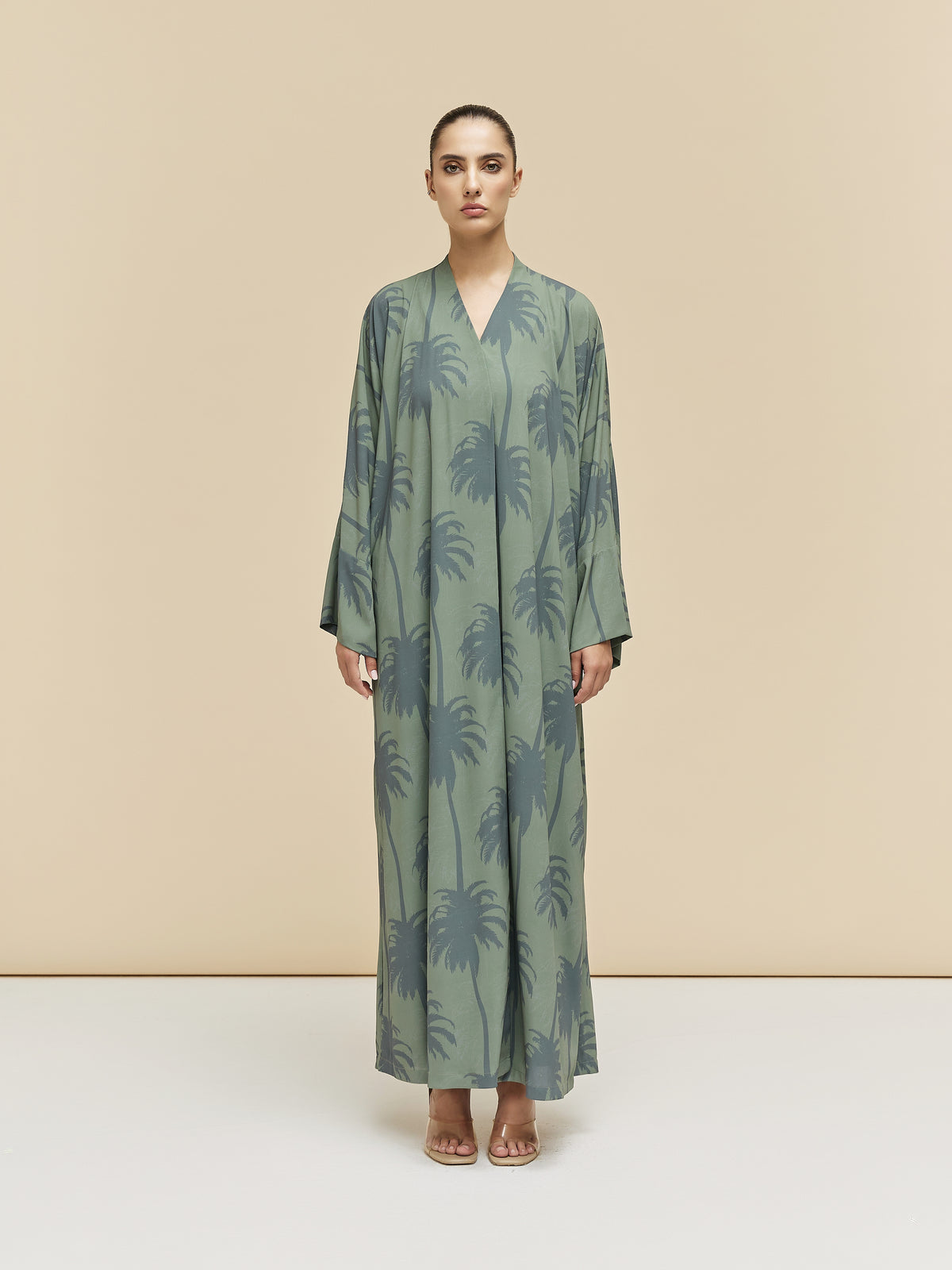 ZARELLE - GGT PALM PRINT - OLIVE