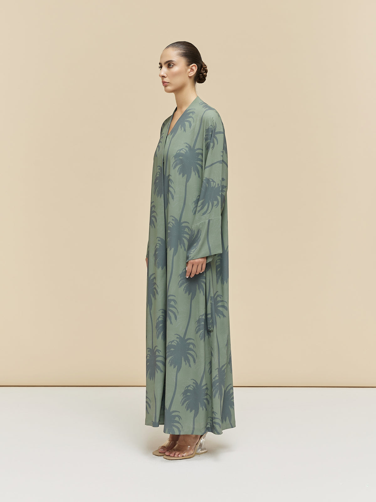 ZARELLE - GGT PALM PRINT - OLIVE